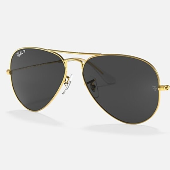 Ray-Ban RB3025 Original Aviator Polished Gold Black 9196/48 62-14